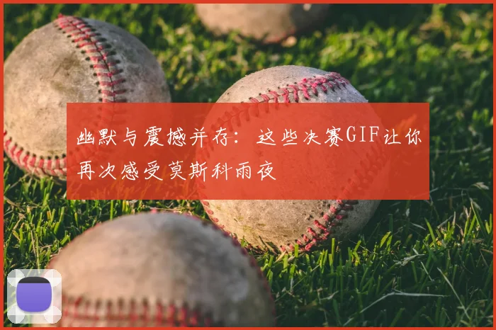 幽默与震撼并存：这些决赛GIF让你再次感受莫斯科雨夜