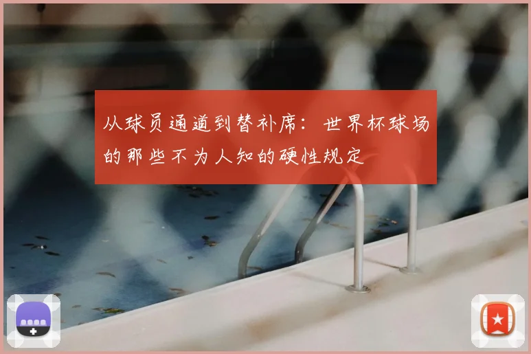 从球员通道到替补席：世界杯球场的那些不为人知的硬性规定