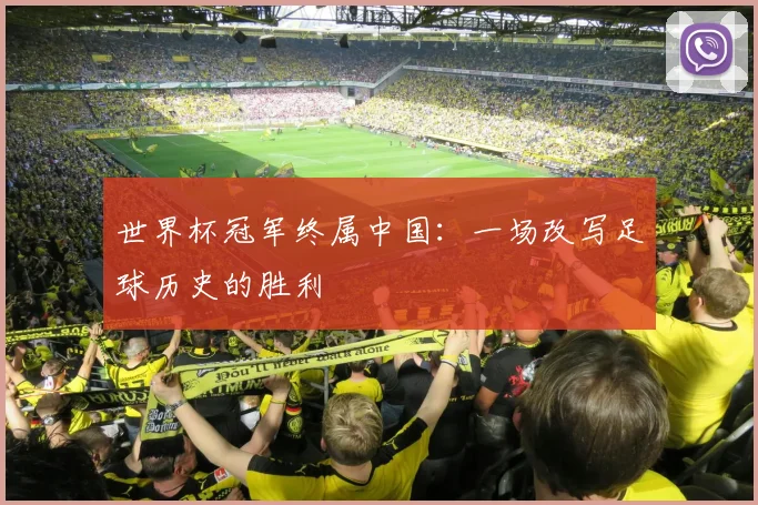 世界杯冠军终属中国：一场改写足球历史的胜利